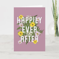 Heureux toujours après rose et jaune Mariage flora