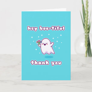 Carte Hey Boo-tiful Merci Pun Card