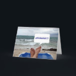 CARTE HH, YOU ARE 50 ARES'T YOU ? ENJOY !<br><div class="desc">If you have a friend or family member having a "50th" Birthday,  send this COOL and BEACHY card today to say ENJOY YOUR BIRTHDAY :)</div>