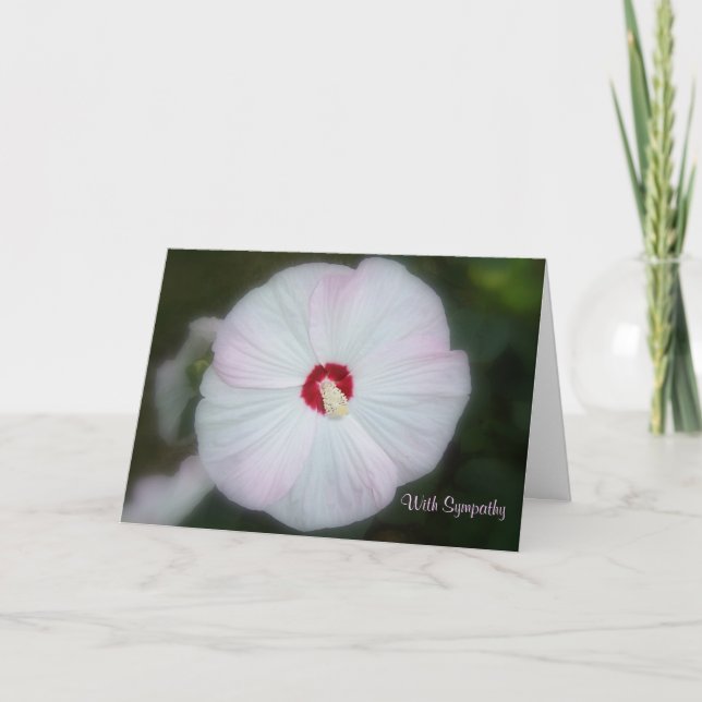 Carte Hibiscus Blush (Devant)