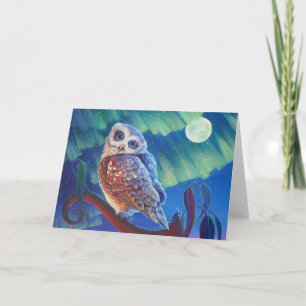 Carte Hibou auroral