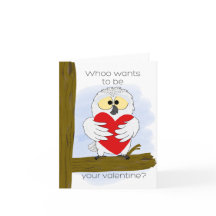 Hibou de la Saint-Valentin