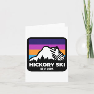 Carte Hickory Ski New York Ski Snowboard Famille Tr