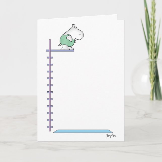 Carte HIGH DIVE by Boynton (Devant)