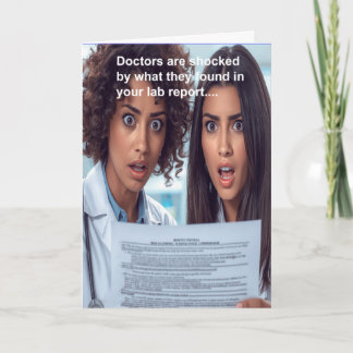 Carte Hilarious beer drinker get well wish