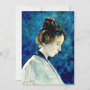 Carte Hilma af Klint - Autoportrait, 1920