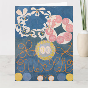 Carte Hilma Af Klint, La Dix Plus Grande N1, Art Abstrai