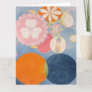 Carte Hilma Af Klint, La Dix Plus Grande No2, Art Abstra