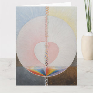 Carte Hilma Af Klint, La Dove No.25, Art Abstrait