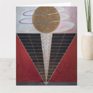 Carte Hilma Af Klint, Retable n° 2, Art Abstrait