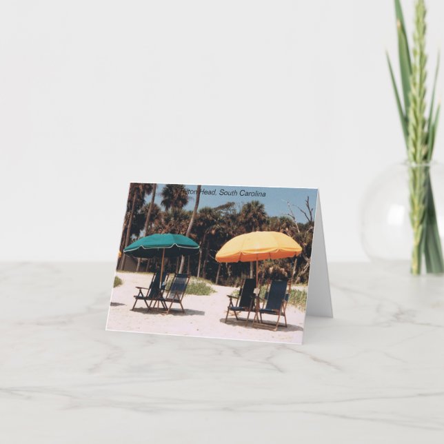 Carte Hilton Head Note Card (Devant)