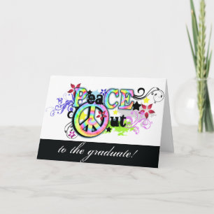 Carte Hip and Groovy PeaCE OUT