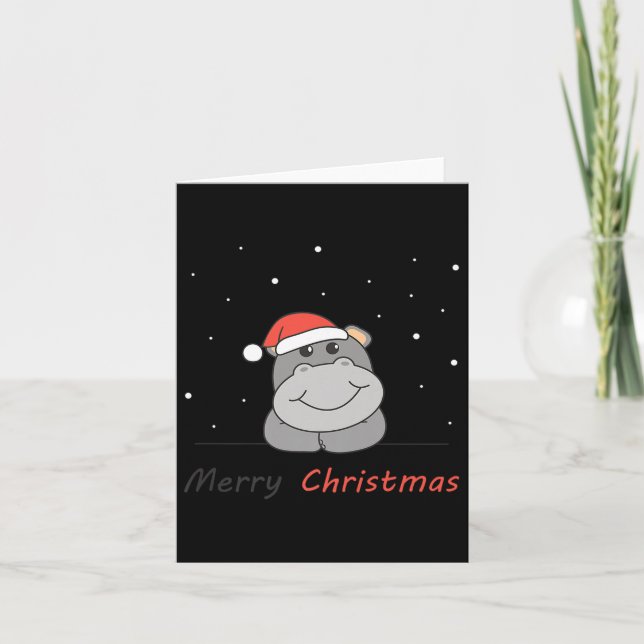 Carte Hip Christmas Merry Christmas Hips Premium  (Devant)