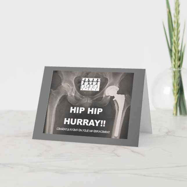 Carte Hip Hip Hip Hurray - Contrats sur Hip Surgery (Devant)