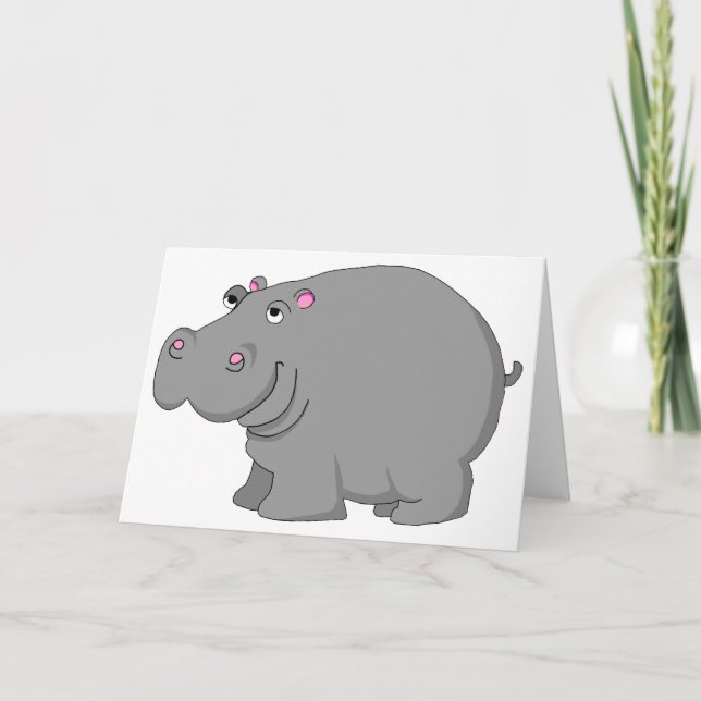 Carte hippo (Devant)