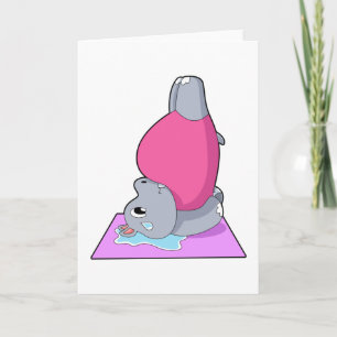 Carte Hippo au yoga Fitness