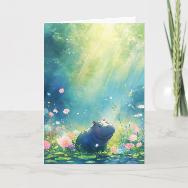 Carte Hippo Magique Pond Meadow (Devant)