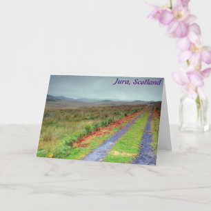 Carte Hippodrome de l'île du Jura, Écosse