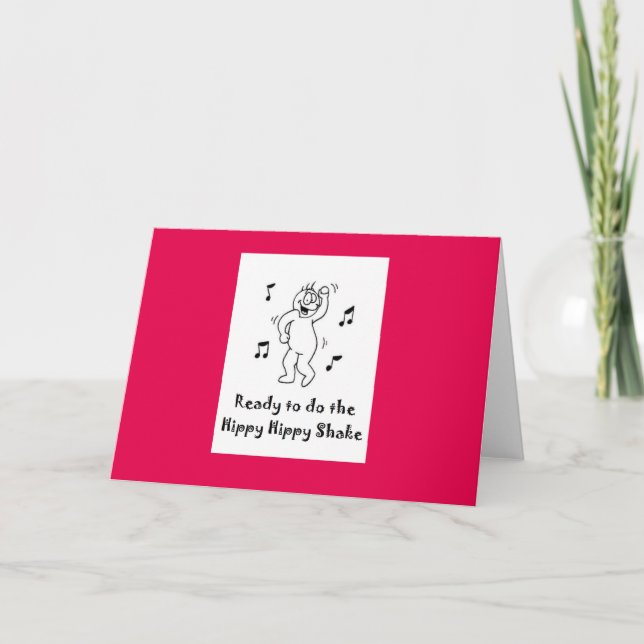 Carte Hippy shake (Devant)