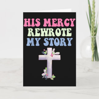 Carte His Mercy Rewrote My Story Christian Design 