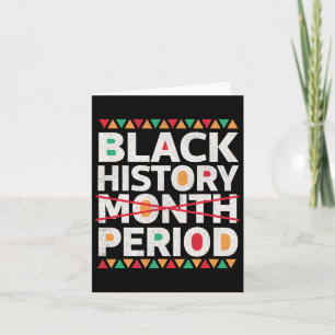 Carte Histoire des Noirs Période Histoire des Noirs Mois
