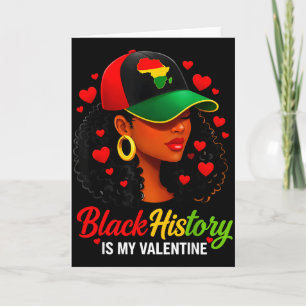 Carte Histoire des Noirs Saint-Valentin Drôle Femmes His