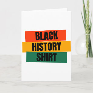 Carte Histoire noire Mois de l'histoire des Noirs Afriqu