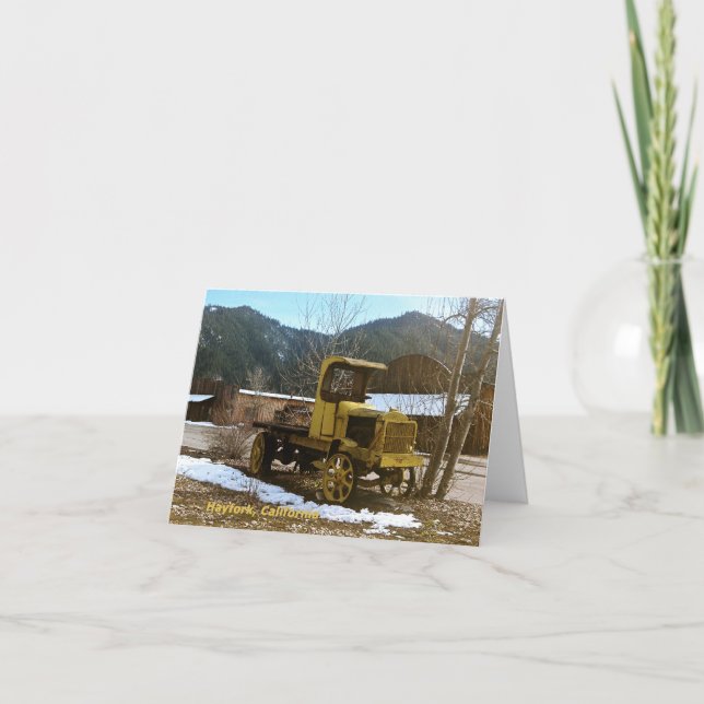 Carte Historique 1912 Camion....... (Devant)