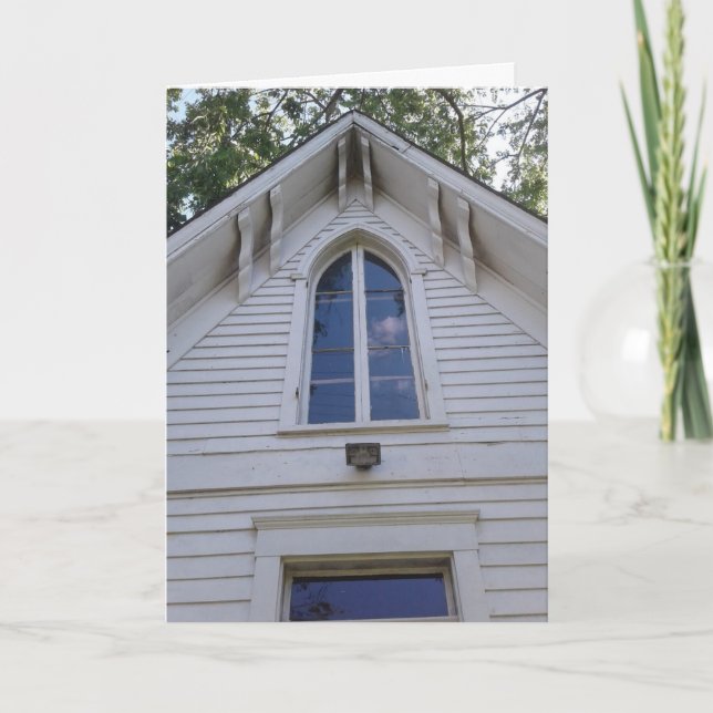 CARTE HISTORIQUE PAYS ÉGLISE BLANK GREETING CARD (Devant)