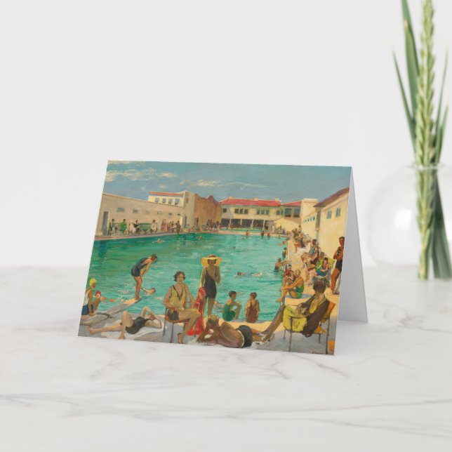 Carte Hiver En Floride | Sir John Lavery (Devant)