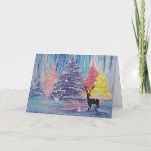 Carte Hiver givré