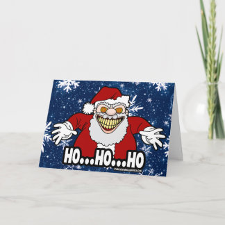 Carte HO HO HO! Have Yourself a Scary Little Christmas