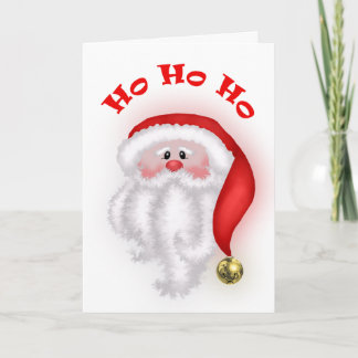 Carte Ho Ho Ho Père Noël