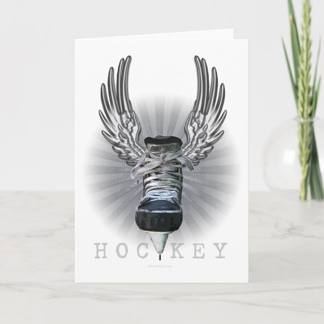 Carte Hockey ailé (Devant)