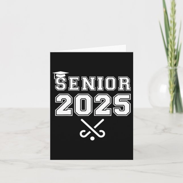 Carte Hockey De Terrain Secondaire Cl De 2025 Graduation (Devant)