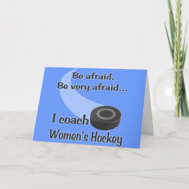 Carte Hockey féminin (Devant)