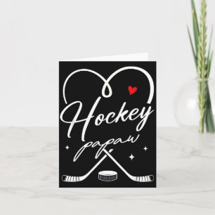 Carte Hockey Papaw joueur de hockey famille appariement