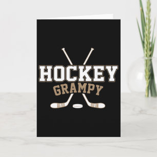 Carte Hockey Papi Amateur de Hockey Vintage 