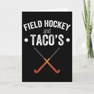 Carte Hockey sur gazon Citation drôle Cadeau - Hockey su
