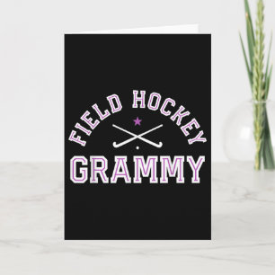 Carte Hockey sur gazon Grammy Fière Grand-mère Sports Gr