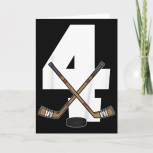 Carte Hockey sur glace Enfants Tout-petit Garçons 4e ann