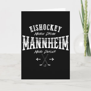 Carte Hockey sur glace mon médicament Mannheim mon fourn
