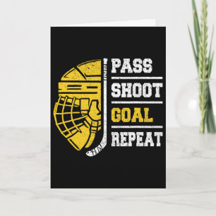 Carte Hockey sur glace pour garçons, hommes P Tirer au b