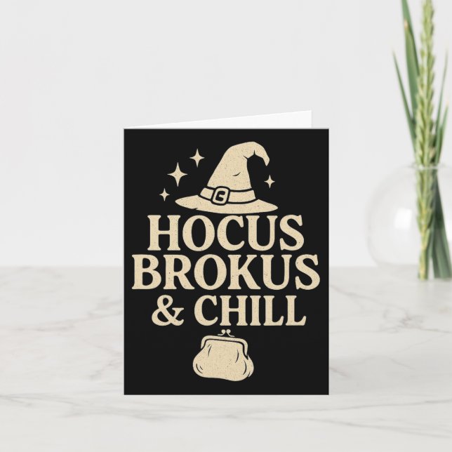 Carte Hocus Brokus Et Chill  (Devant)
