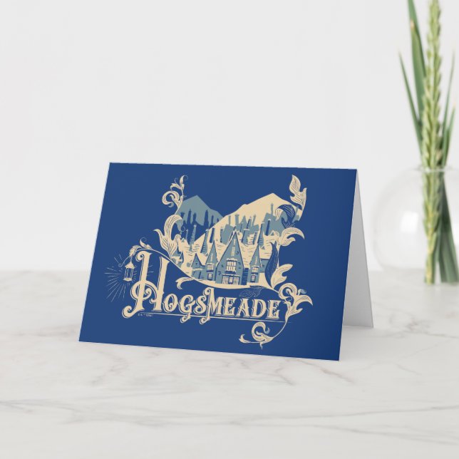 Carte HOGSMEADE™ Vintage Village Graphique (Devant)