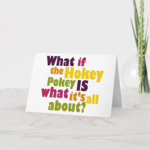 Carte Hokey Pokey