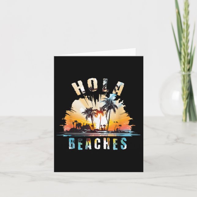 Carte Hola Beach Vacances _3 (Devant)