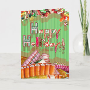 Carte Holiday Candy