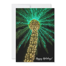 Carte Holiday Palm Tree