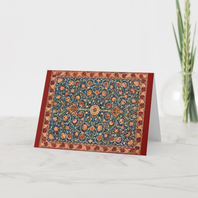 Carte Holland Park Design (by William Morris) (Devant)